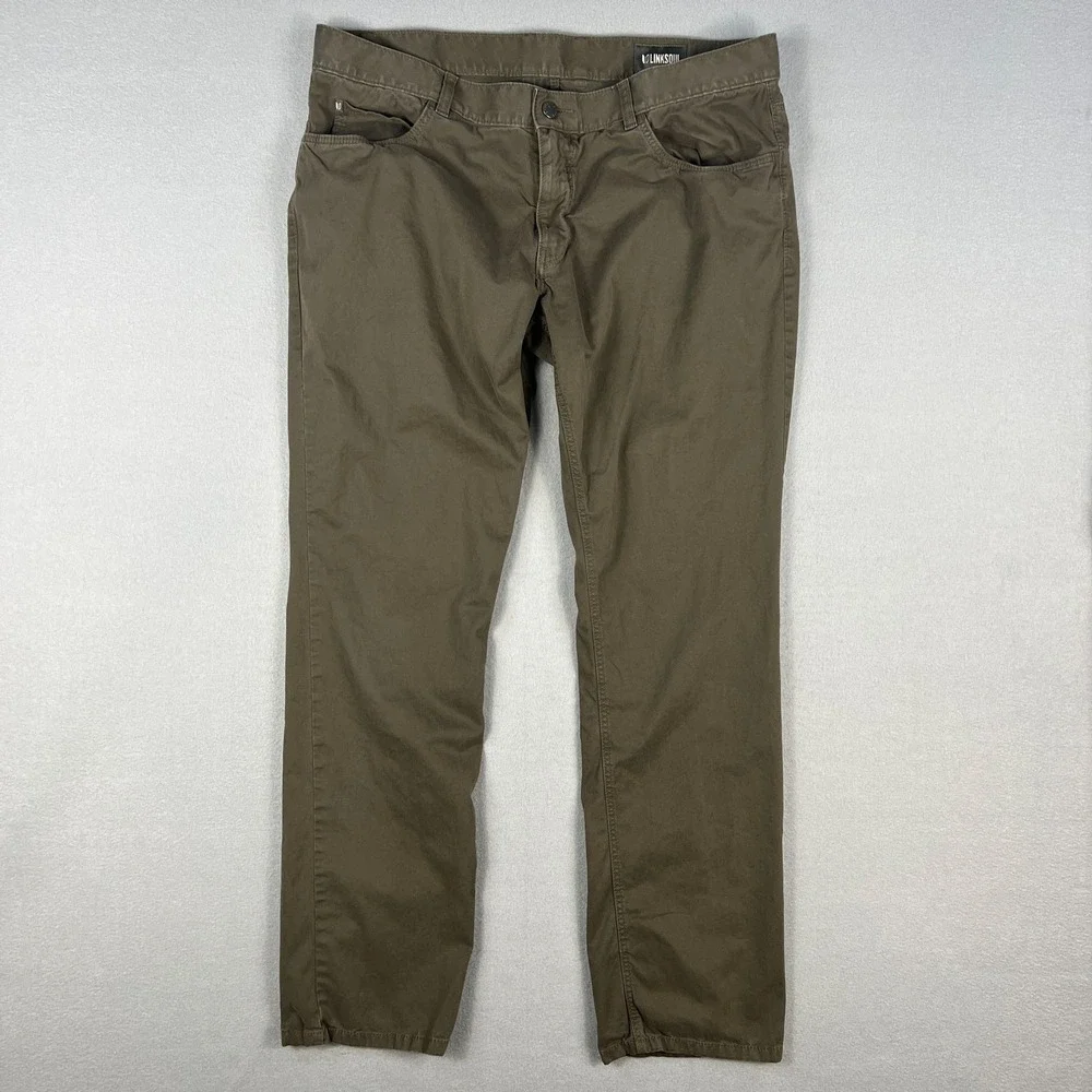 Linksoul Golf Pants FIt 39x31 Straight Leg Chino Stretch Casual Wear Comfort‎